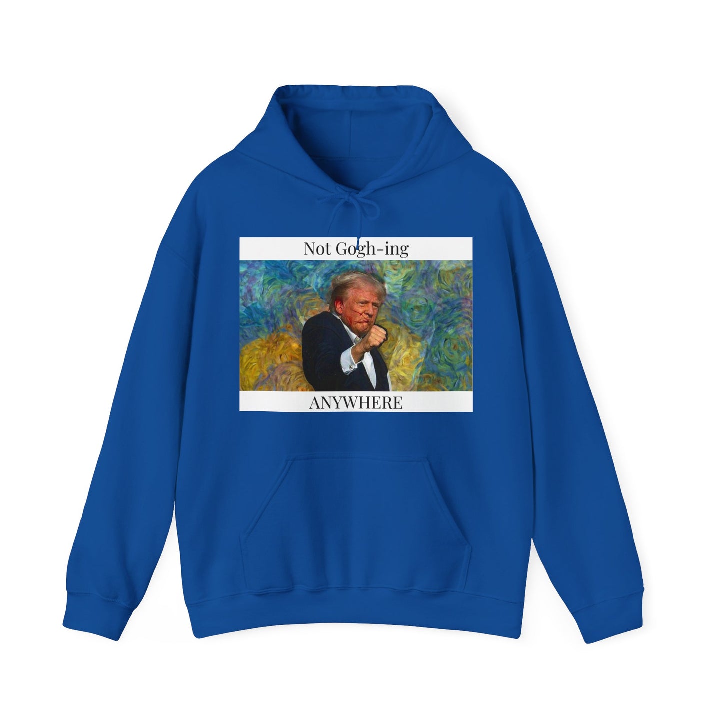 Not Gogh-ing Anywhere Hooded Sweatshirt