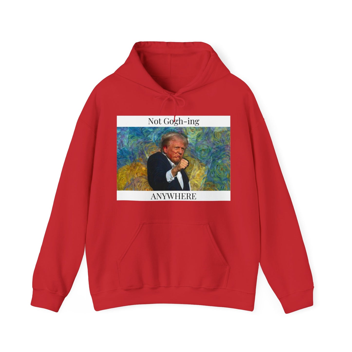 Not Gogh-ing Anywhere Hooded Sweatshirt