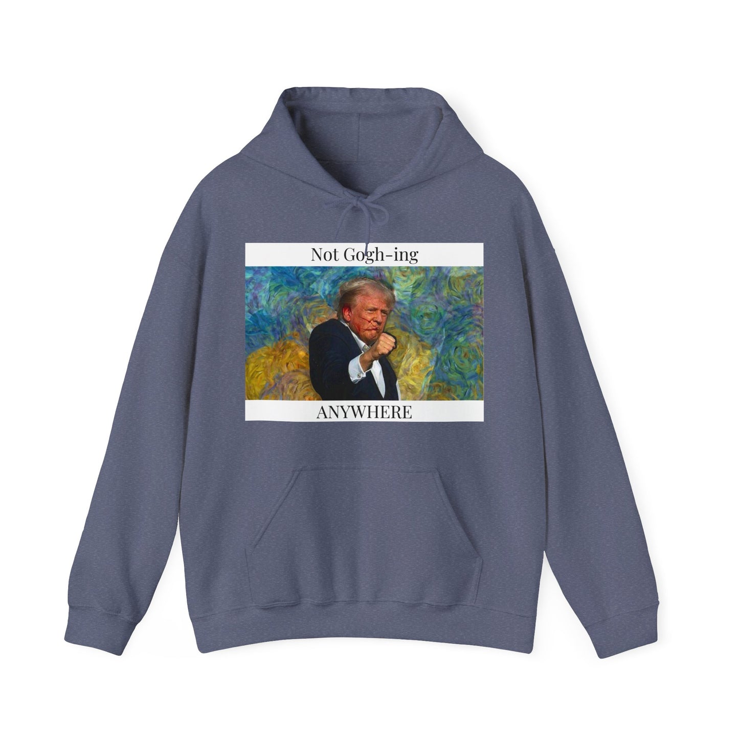 Not Gogh-ing Anywhere Hooded Sweatshirt