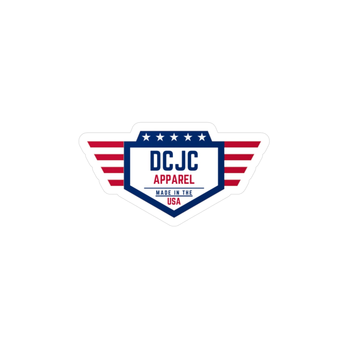 Kiss-Cut DCJC Logo Sticker