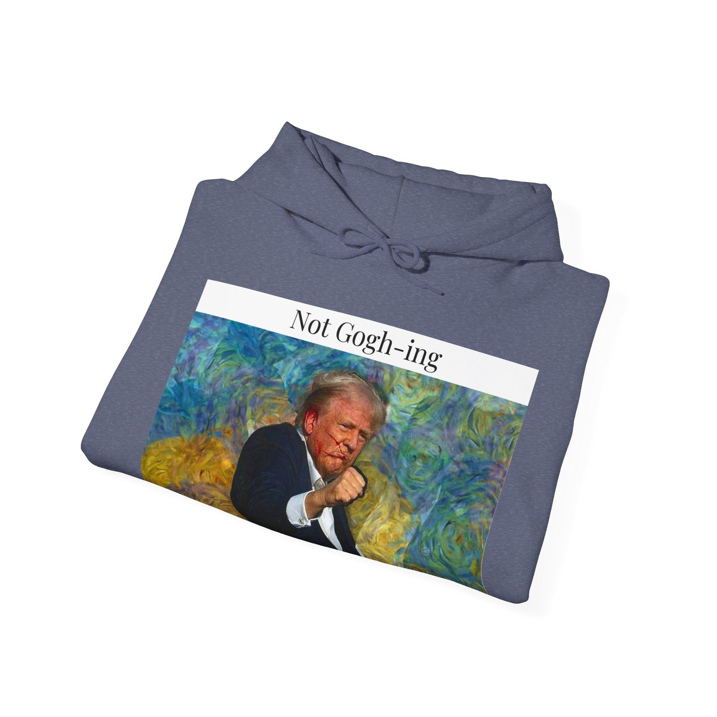 Not Gogh-ing Anywhere Hooded Sweatshirt